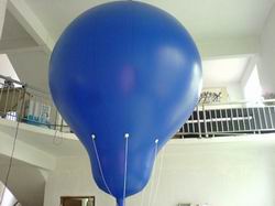 Blue 2m Diameter Hot Air Shaped Advertising Balloon for Sale