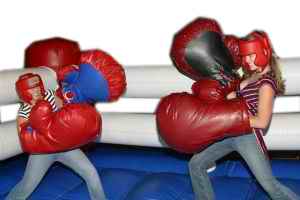 Sendbinary Big Gloves for Inflatable Bouncy Boxing Ring Games