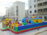 Outdoor Commercial Use Inflatable Fun City and Park for Kids Amusement