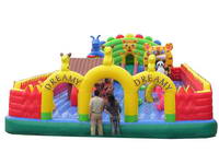 Outdoor Inflatable Dreamy Fun City and Park for Kids Amusement