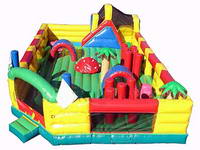 Inflatable Mushroom Obstacle for Amusement Park/Outdoor Giant Inflatable Playground