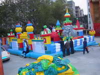 Inflatable Kids Outdoor Playhouses for Park Sale