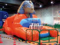 Inflatable Temple of Doom Fun City Playground for Sale