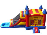 Inflatable Castle Water Slide Combo