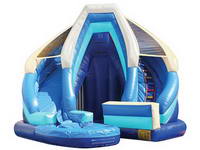 Inflatable Blue King Slide