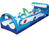 Surf The Wave Inflatable Dual Lane Water Slide