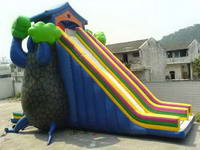 Outdoor Inflatable House Slide For Children Party
