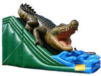20ft Giant Inflatable King Alligator Slide