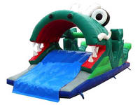 Commercial Small Inflatable Crocodile Slide for Sale