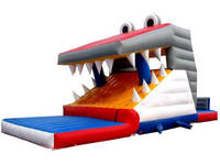 New Design Inflatable Crocodile Slide for Sale