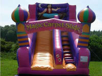 Aladdin And Magic Carpet Inflatable Slide