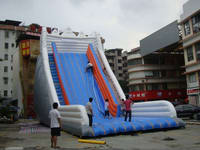 Giant Inflatable Slide With Double Climb Stair