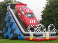 Giant Inflatable Victory Lap Slide For Sale