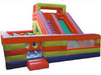 Attractive Inflatable Slide Castle Combo for Amusement Park