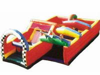 Funny and Attractive Inflatable Obstacle Course for Rental