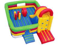 Inflatable Novel Bouncer Obstacle Course Fun City