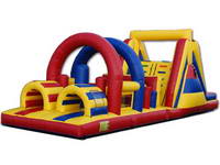 Colorful and Vivid Inflatable Obstacle Course for Sale