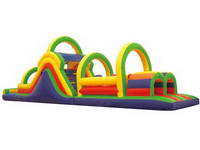 Custom Inflatable Obstacle Course Race for Outdoor Children Games