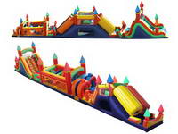 Inflatable obstacle course race OBS-522