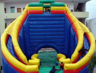 Giant Inflatable Dual Twist Slide