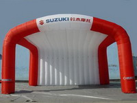 Suzuki Motorcycles Inflatable Trade Show Tent