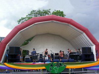 Portable Inflatable Structure Tent for Music Concert