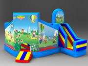 New Design Holiday Inflatable Bounce Slide Combos for Sale