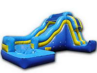 Side Loader Inflatable Water Slide for Kids Amusement