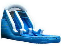 Backyard Inflatable Water Slide With Pool