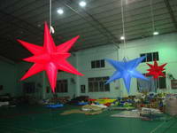 LED Decoration Inflatable Star for Festival Creative Activities