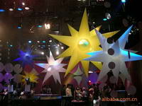 Most Popular LED Light Inflatable Stars Club Decoration