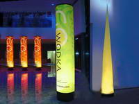 Outdoor advertising led light inflatable column/ inflatable pillar