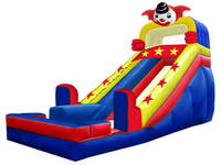 Inflatable Circus Clown Character Slide
