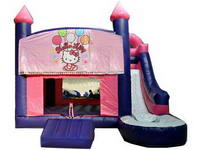 Inflatable Hello Kitty Castle Combo for Girls Party