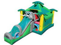 Jungle Bouncer Slide Inflatable Combo