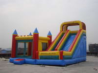 Meduim Size Bounce House Slide Inflatable Combo