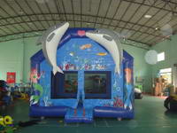 Inflatable Dolphin Bouncer BOU  12-5