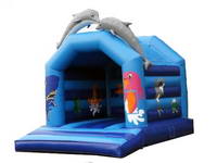 Inflatable Dolphin Jumping Bouncer