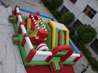 Inflatable 3 in 1 Bouncer Castle Combo