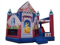4 In 1 Disney Princess Palace Inflatable Jumping Castle Combo