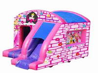 Disney Princess Bounce House Slide Inflatable Comobo