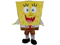 Kids Favorite Cartoon Character Spongebob Mascot Costume