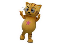 Disney Cartoon Character Garfield Cat Mascot Costume Fancy Dress