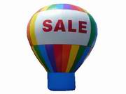 Hot Air Shaped Balloon with Banners for Sales Promtions