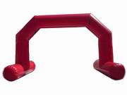 26 Foot Full Red Air Sealed Welding Inflatable Stable Arch