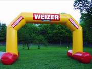 Custom Weizer 25 Foot Air Sealed Welding Inflatable Stable Arch