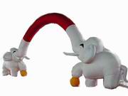 Custom Advertsing Inflatable Elephant Archway Display
