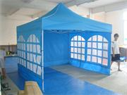 Light blue Advertising Folding Tent 3m by 3m with Side Pannels