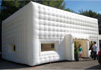 Custom Made White Inflatable Party Tent for 60 Persons
