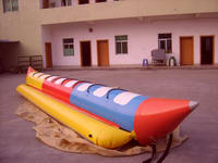 Custom Made Single Tube Inflatable Banana Boat for 9 Passenger